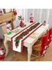 Christmas Table Runner Merry Christmas Decoration for Home Xmas Party Decor 2025 Navidad Notal Noel Ornament Happy New Year 2025