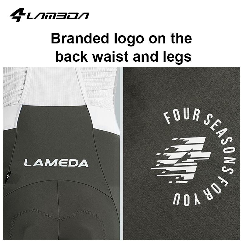 LAMEDA Cycling Bib Shorts Men's Road Bike Shorts Long-distance Pad Riding Pants Professional Cycling Shorts Summer Bike Clothes