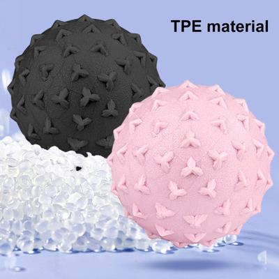 Массажный мяч, мяч для йоги, фасции, компактный размер, портативный, для плеч, шеи, ног, для облегчения боли, для расслабления мышц, массажный мяч