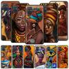 Чехол для Samsung Galaxy A51 A71 A21s A31 A41 M31 A11 M30s M51 A12 A91 A81 Мягкий чехол для телефона Funda Capa Colorful Art African Girl