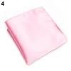 Men's Pocket Hanky Towel Plain Solid Color Wedding Party Square Handkerchief