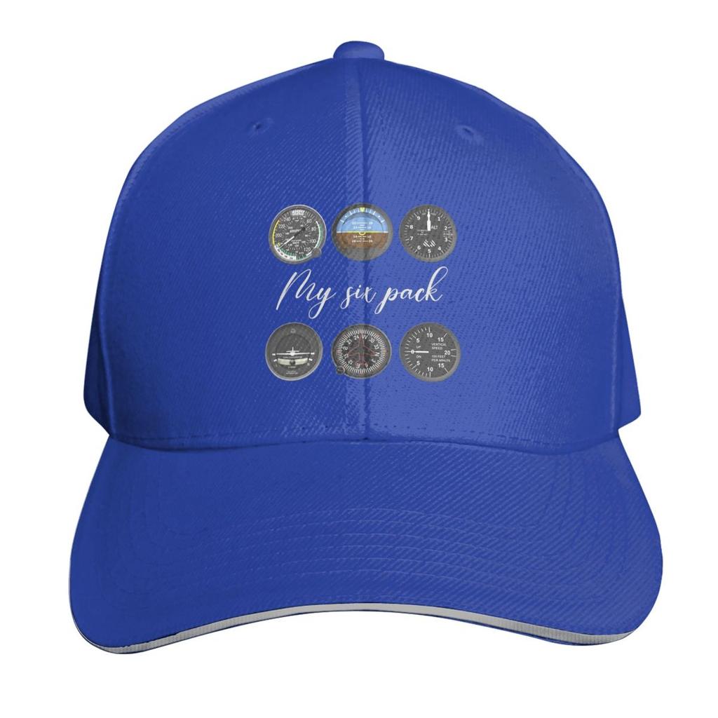 Pilot Cockpit Airplane Six Pack Flight Intruments Cap Casual Baseball Caps Adjustable Hat Hip Hop Summer Unisex Baseball Hats