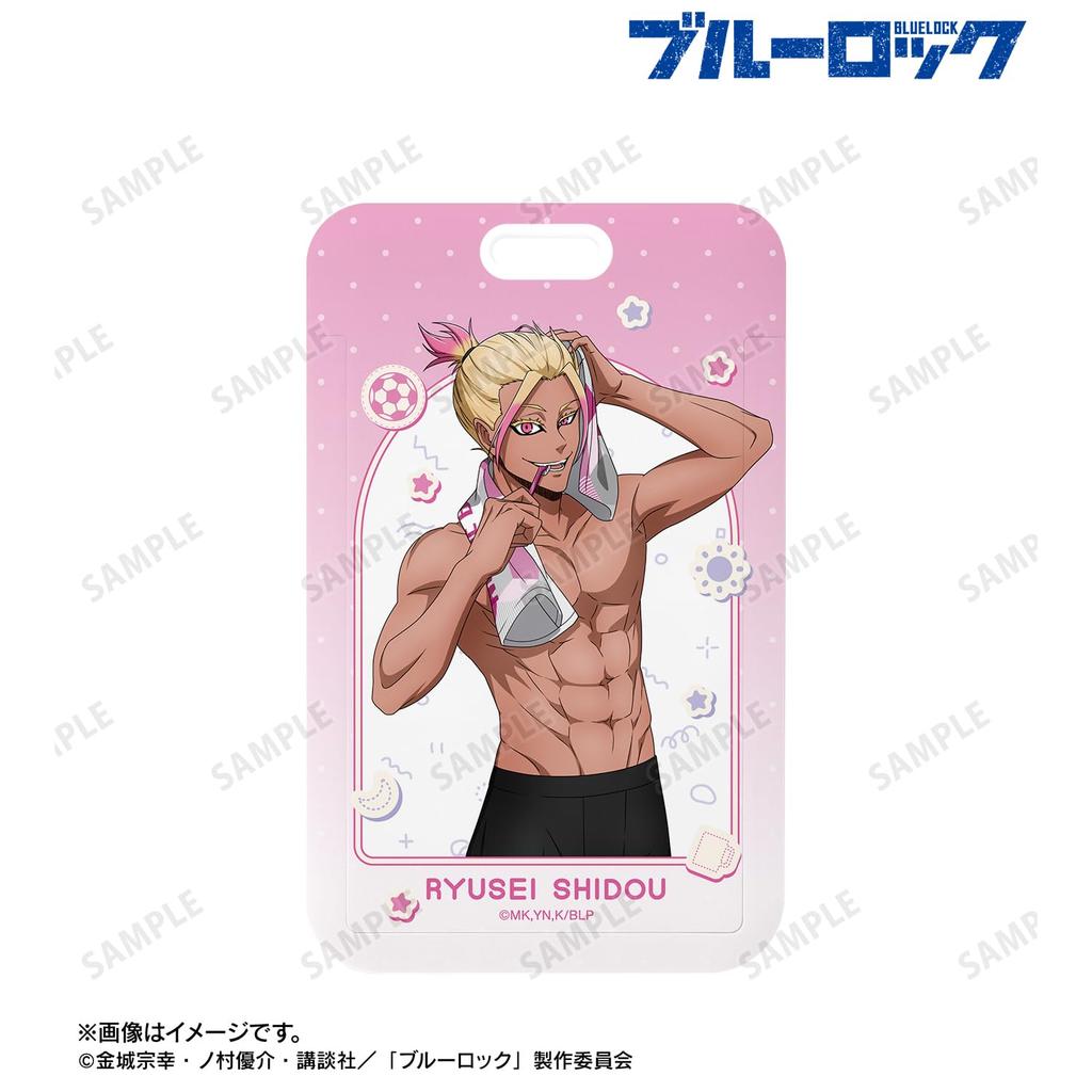 ТВ-аниме Оригинальная иллюстрация Сидо Рюсэя Утренний распорядок Держатель для фотокарточек «Blue Lock» вер.