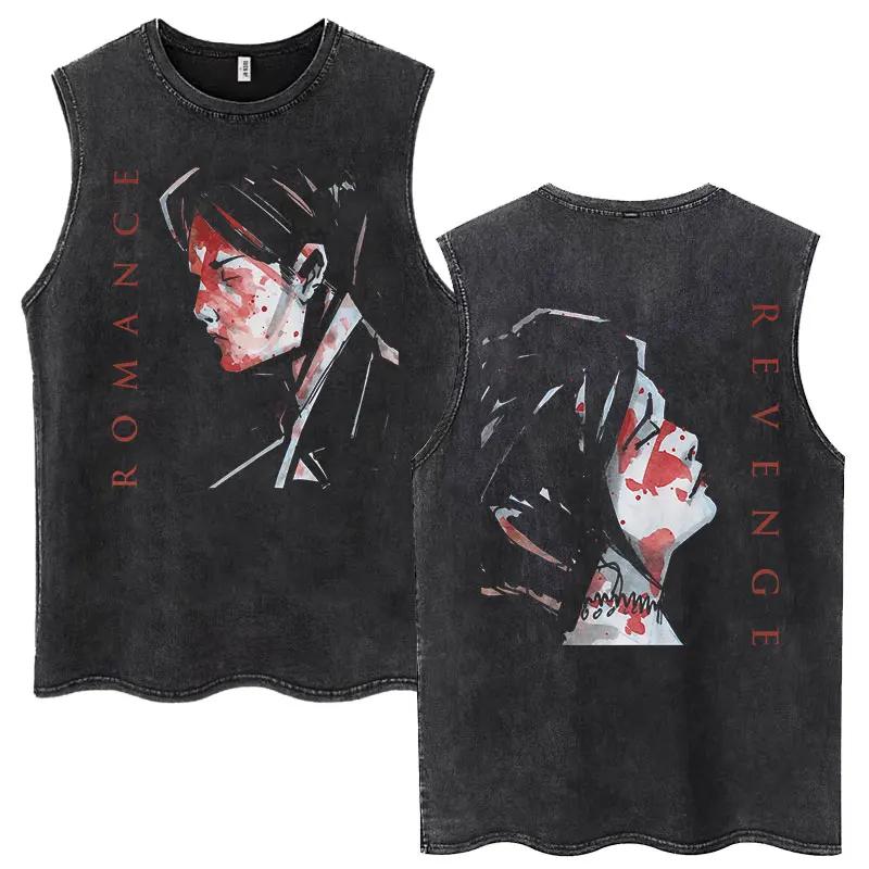 Футболка без рукавов My Chemical Romance, коллекция Three Cheers for Sweet Revenge, ретро-футболка для мужчин и женщин, свободная футболка