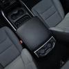 Car Armrest Box Leather Pad Cover Accessories For Dodge RAM 1500 -2024 Black