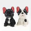 French Bulldog Car Dashboard Toys Decoration Dog Figures In Car Ornaments Puppy Dolls Funny Auto Accessorries Cute Bulldog