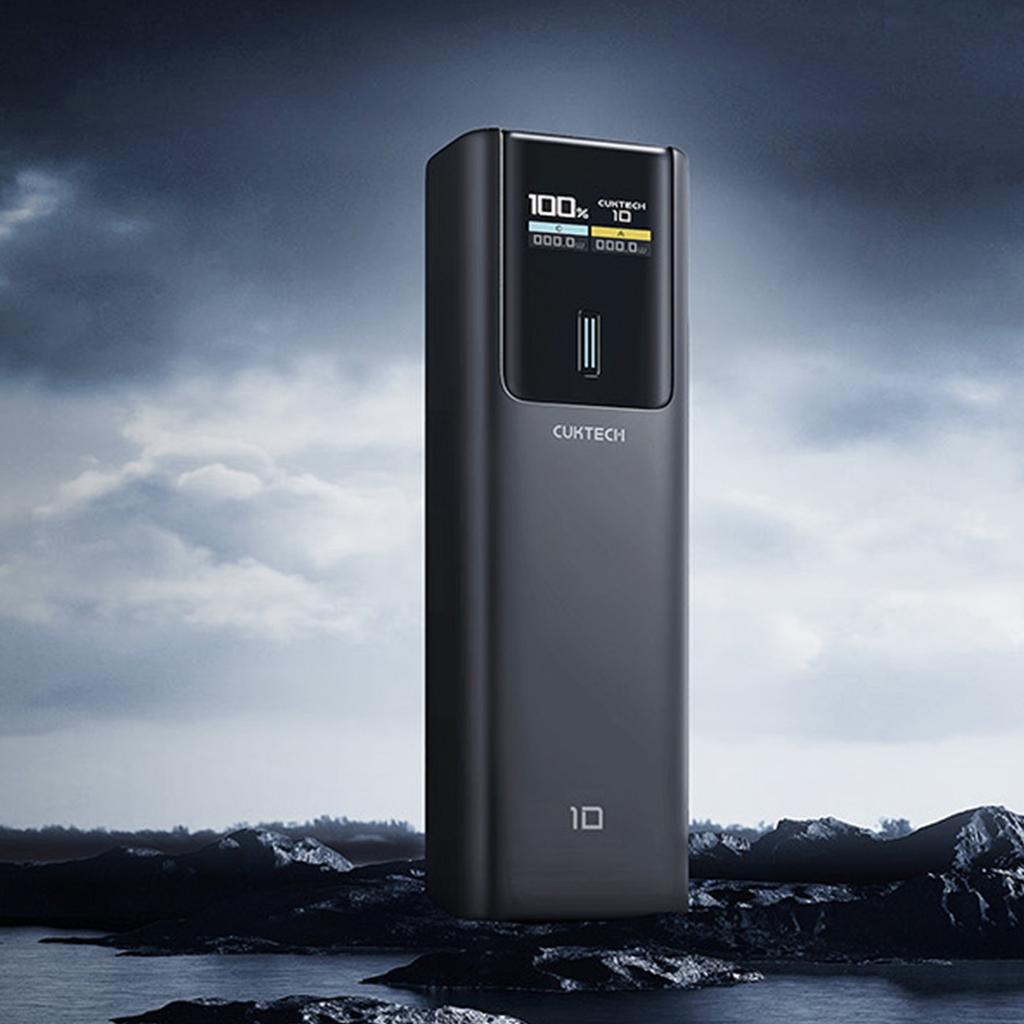 Powerbank 10000mAh USB-C USB-A 150W - black