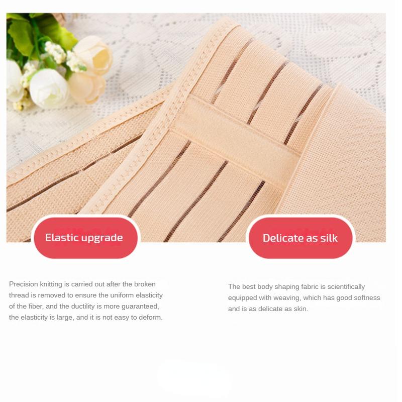 Послеродовой ремонт с эластичной брюшной лентой Брюшной пояс 3-в-1 Дышащий высокоэластичный пояс Инструмент для кесарева сечения для естественных родов