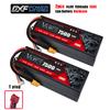 VARCS 4S Lipo Battery 130C 140C 8000mAh 8400mAh 7500mAh 6300mAh 5400mAh XT60 EC5 TRX T/DEANS XT150 Plug for RC 1/8 Buggy  Car