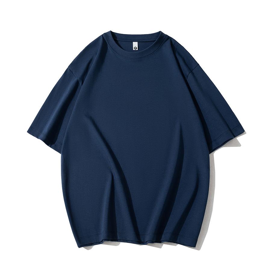 Мужская однотонная футболка свободного кроя Harajuku