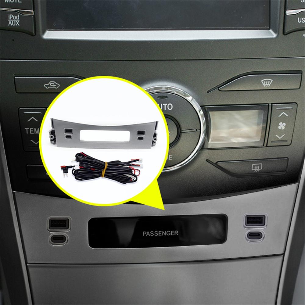 A/C Lower Panel Moditifed USB Charging Socket For Toyota Corolla 06-09 with Hole