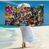 Custom Name Ultra-Soft Beach Towel with Clash Royale Theme,Ideal for Pool - Camping, Diving - Perfect Travel Essential, Vibrant Beach Towel.