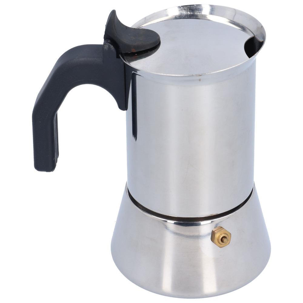 Mirror Polishing Finish Stainless Steel Coffee Pot Stovetop Espresso Maker Outdoor Brewing