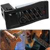 Guitar Preamp Amplifier Tuner Preamp Piezo Pickup Guitar Accessory 4 Band Equalizer Piezo Pickup Tuner Piezo Pickup