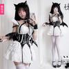 Halloween Costume Maid Dress Adult Diablo Goth Sexy Imp Uniform Seduction Cosplay Bat Dress
