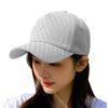 Cute Block CZ062 [White Fang] Hat, Cap, Mesh, Stylish, Cool, Check, Women's, (gray)