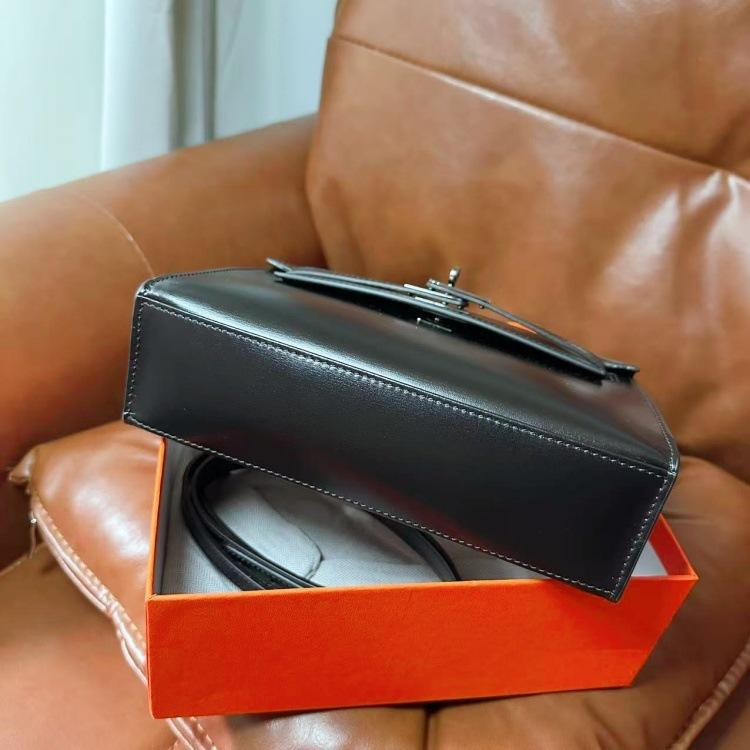 Вечерняя сумка Мини сумка Kelli сумка нового поколения 22 принт ладони swift коровья кожа черная BOX серебряная пряжка сумка-клатч на плечо