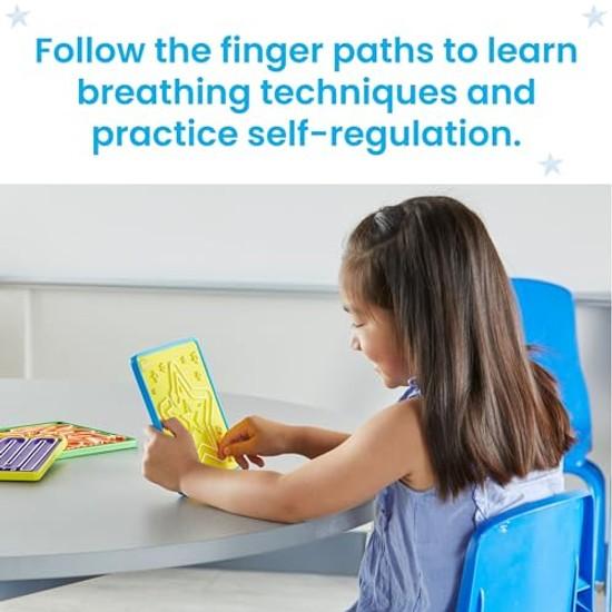 Learning Resources Трассировка Расслабляющий лабиринт Набор Эмоциональный контроль SEL Расслабляющие товары Игрушка 93247 Оригинальный продукт
