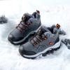 Winter Children's Anti Slip Wear-resistant Velvet Warm Outdoor Hiking Shoes Cotton Shoes Snow Boots Sports and Leisure Shoes