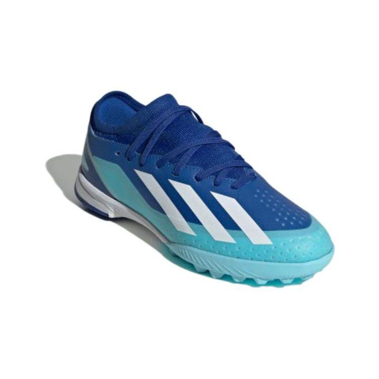 Adidas Детские кроссовки X Crazyfast.3 TF J Marinerush Pack Синие ярко-королевские облачно-белые IE1569