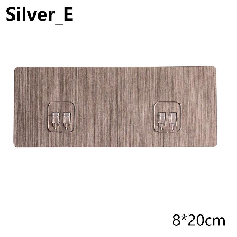 4 шт. прочный самоклеящийся настенный крючок, водонепроницаемые неперфорированные липкие крючки для полок, держатель для швабры, сумки, домашний органайзер