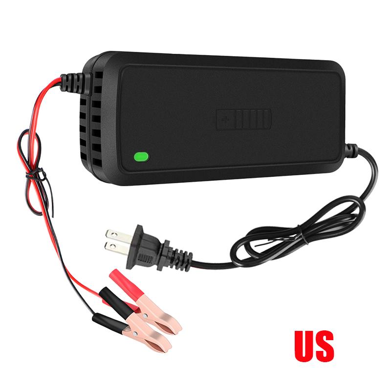 3-х ступенчатая свинцово-кислотная AGM GEL зарядка аккумуляторов полностью автоматическая автомобильная зарядка аккумуляторов 12 В 5 А интеллектуальная быстрая зарядка