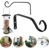 Outdoor Wall Hanging , Heavy-Duty Metal Hooks for Flower Pots, Iron Bird Feeder Hangers, Garden Courtyard Plant Holders