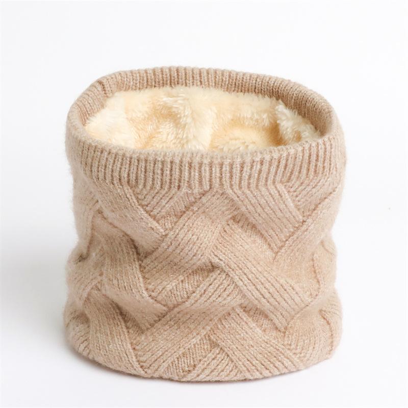 Зимний европейский и американский новый бархатный толстый шарф мужской трикотажный пряжа эластичный теплый шейный платок женский шарф