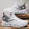 Fashion Men Shoes Summer New Breathable Mesh Hollow Tennis Shoes Man Running Sneakers Casual Sports Walking Shoes Tenis Masculino