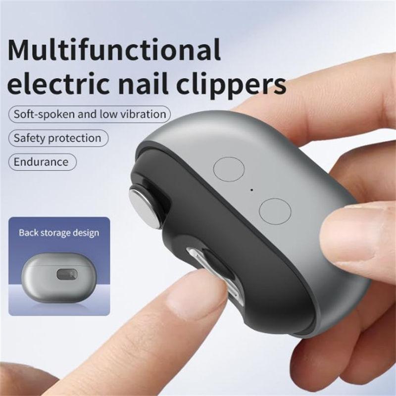 Электрическая машинка для стрижки ногтей Easyclip Smart машинка для стрижки ногтей со светодиодной подсветкой для взрослых детей детей шлифовальная машинка для ногтей
