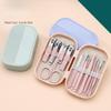 Nail Clipper Set, Stainless Steel Tools, Nail Clippers, Nail Care and Nail Art, Portable Beauty Tool Set