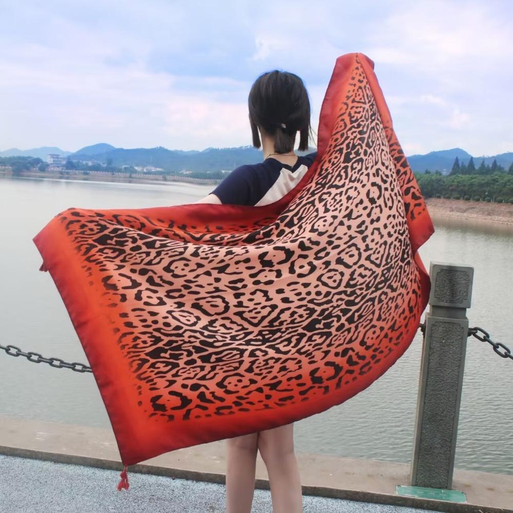 Соленое озеро Чака Туризм на Северо-Западе Этнический стиль Шарф Шелковый шарф Женский Летний Приморский Пляжный Платок Солнцезащитный Тонкий