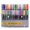 48pcs Gel Pens Colorful Glitter Neon Gouache Metallic Drawing Sketch Pen School Stationery