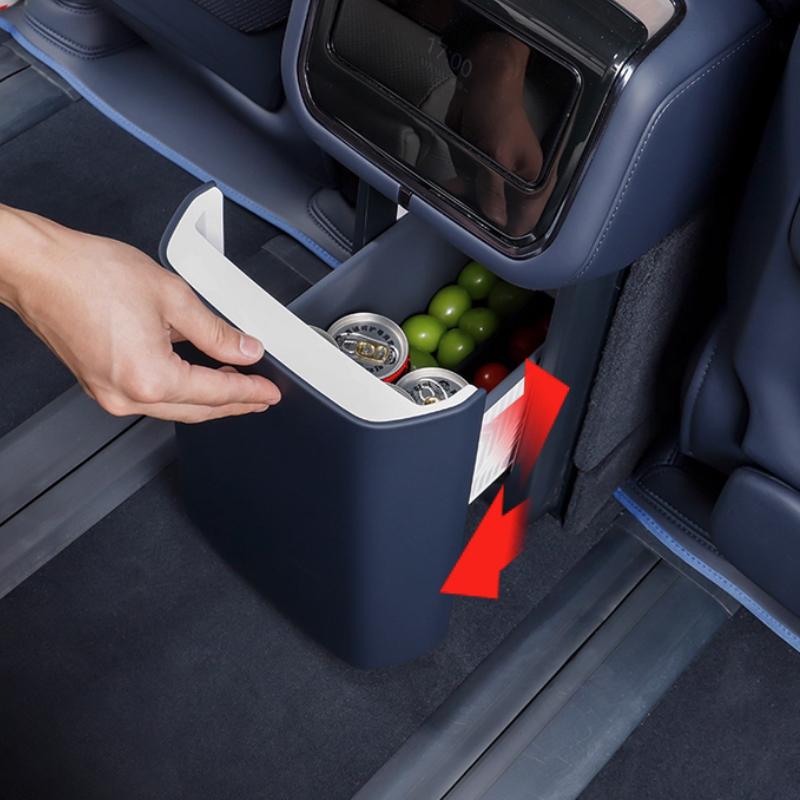 For Zeekr 9X 2025 2026 Fridge Silicone Pad Mat Interior Storage Box Car Styling Modified Accessories