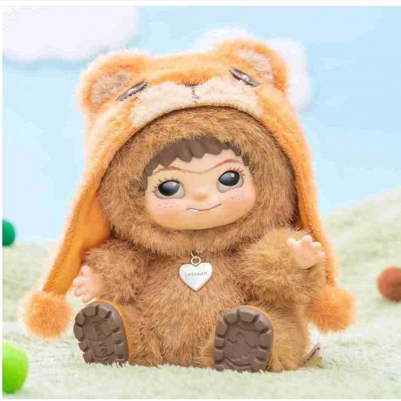 WAKUKU Plush Toy Blind Box - 6 Styles Cute Anime Character Stuffed Animals, Surprise Gift for Kids Children Party Favors Accessories and Decorations