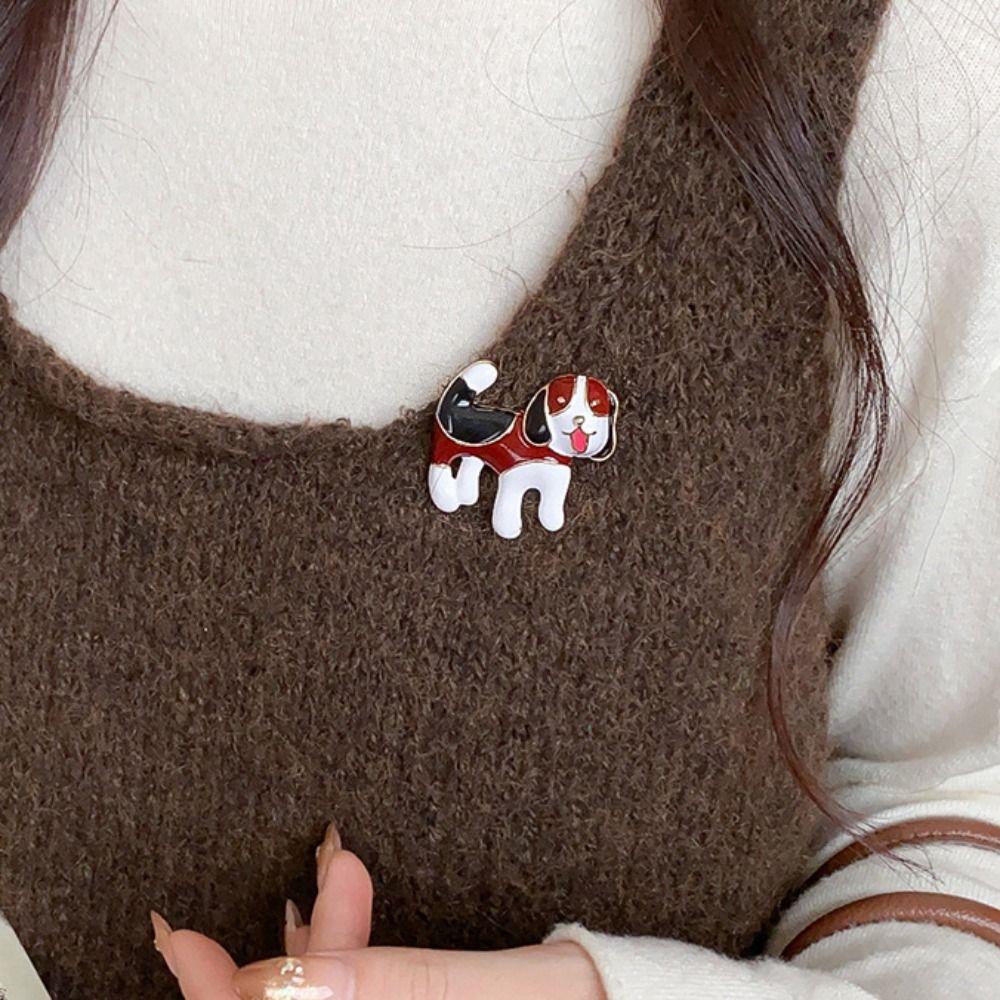 Sweet Drip Oil Animal Brooch Jewelry Accessories Animal Lapel Pins  Party Decoration