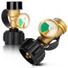 Leak-proof Propane Tank Connector QCC1/Type Propane Tank Gauge  Camping Grill