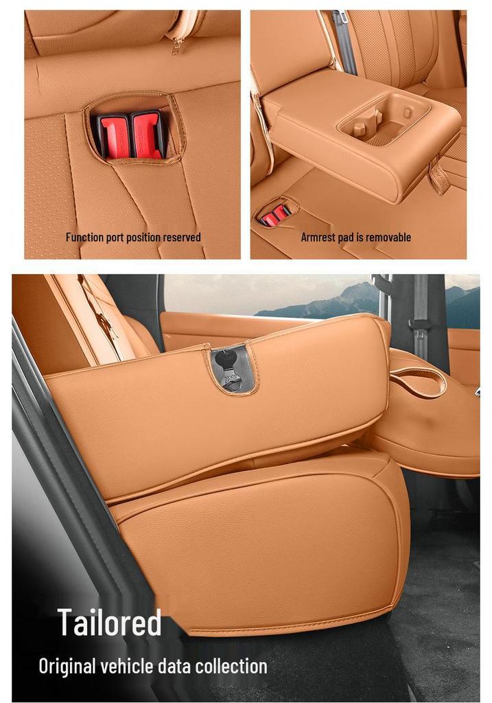 Durable Full Coverage Leather Car Seat Covers for 2026 Chery iCAR V27