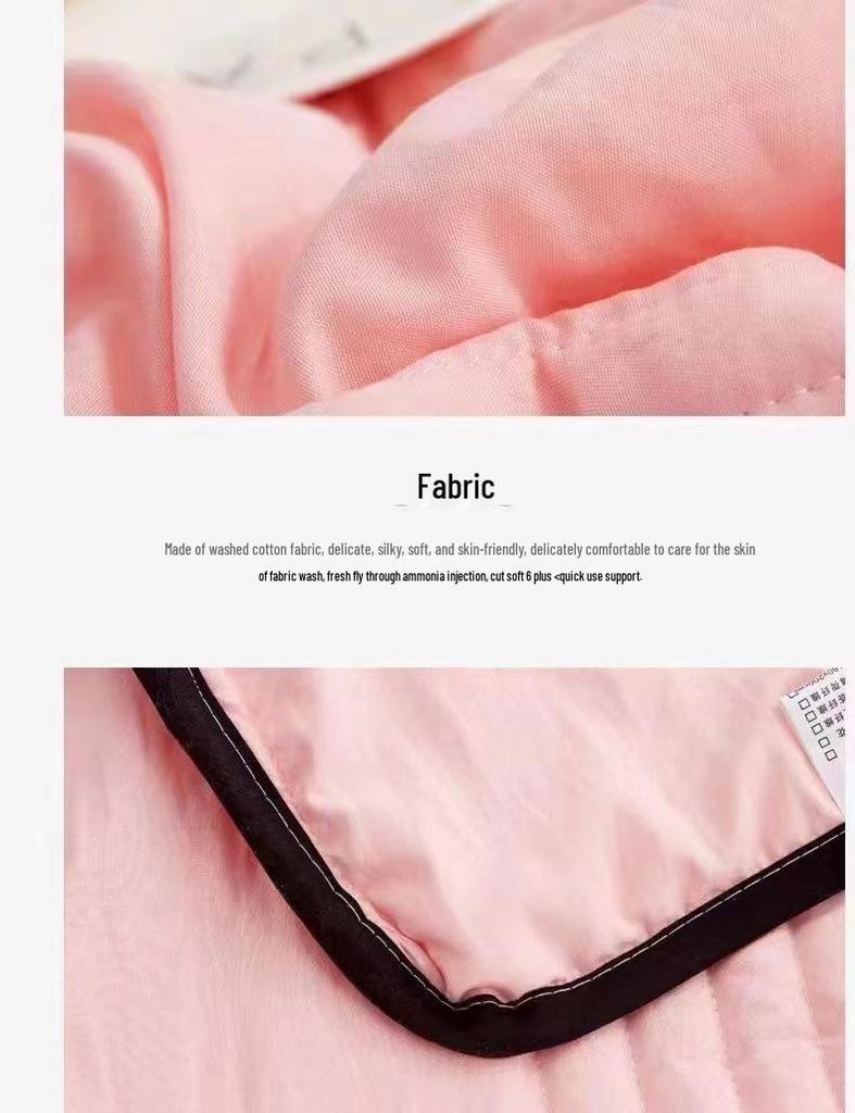 Легкое летнее одеяло, можно стирать в машине - Мягкий хлопок для детей и взрослых