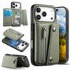 2 в 1 Съемный кошелек на молнии Кожаный чехол для телефона Для iPhone 17 Pro Max 16 Plus 15 14 13 12 11 Для Magsafe Съемная крышка