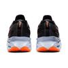 Asics Novablast 2 Comfortable Fashion Mesh Polyester Low-Top Training Running Shoes Men Sneaker Black Orange 1011B192-004