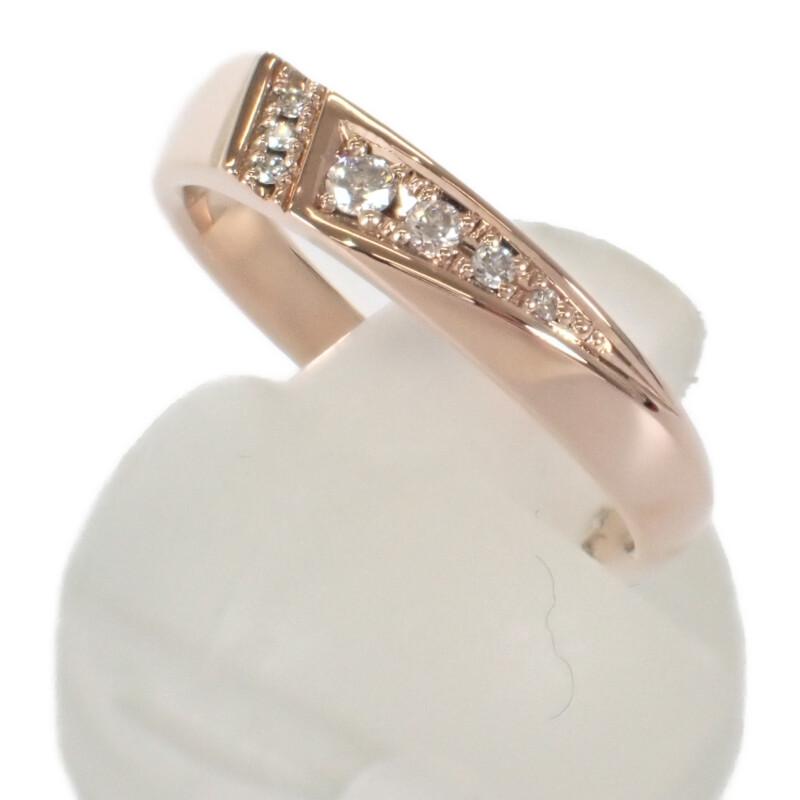 STAR JEWELRY 2PR0727 Ring K18 Pink Gold Women