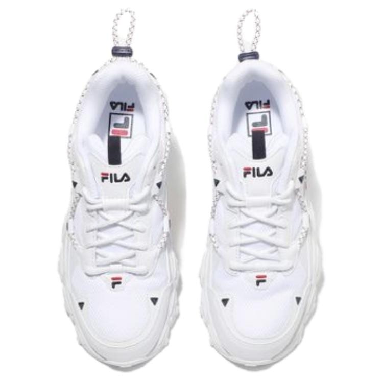 Fila Кроссовки для бега с кошкой Белые Корейская версия Унисекс 1JM01248D_100