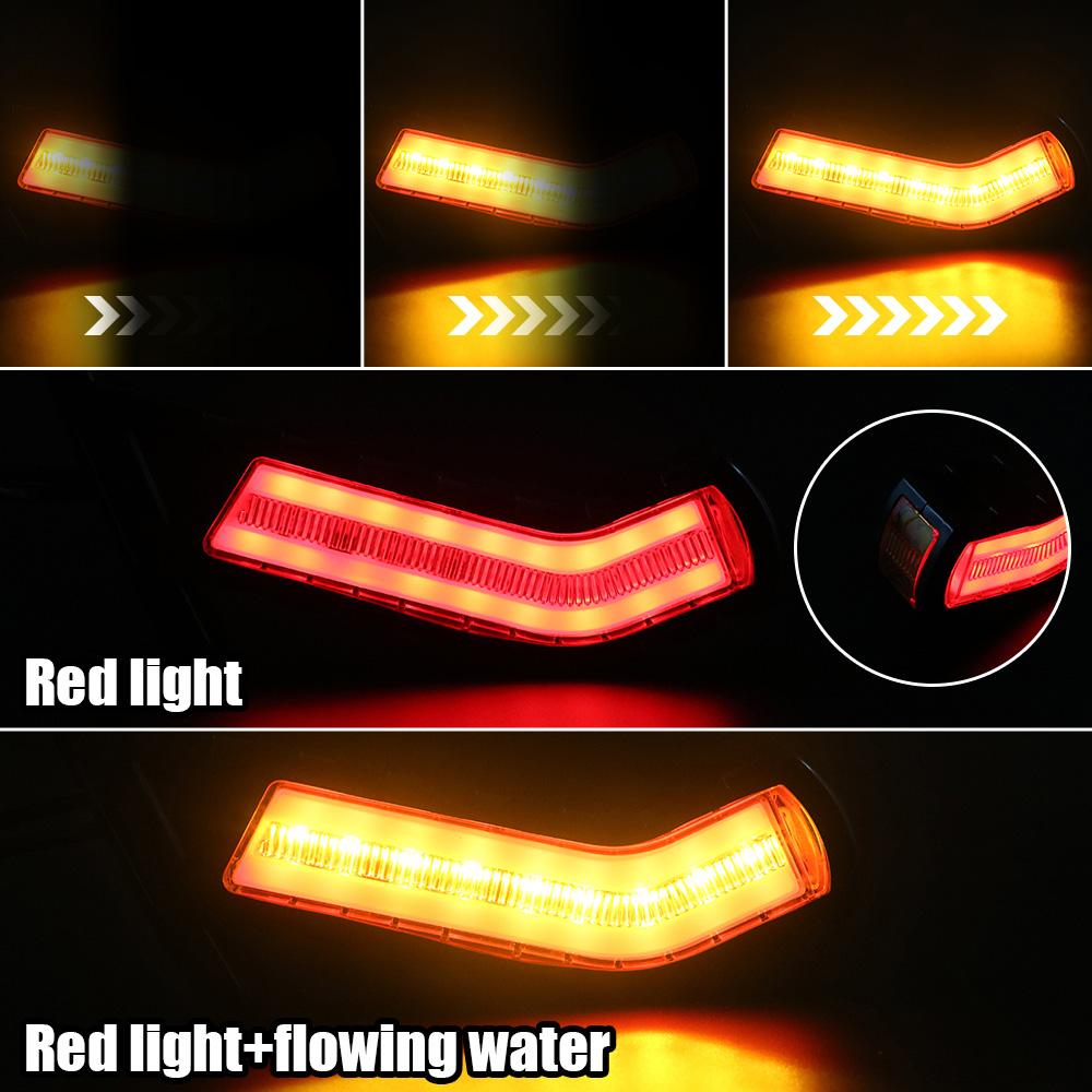 12V 24V Truck Lights Flashing Taillights Turn Signal Lamps LED Rear Side Marker Blinker DRL Brake Indicator Trailer Accessories