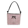 Versatile Bow Bucket Bag Adjustable Strap Women's Handbag Simple Crossbody Bag  Daily