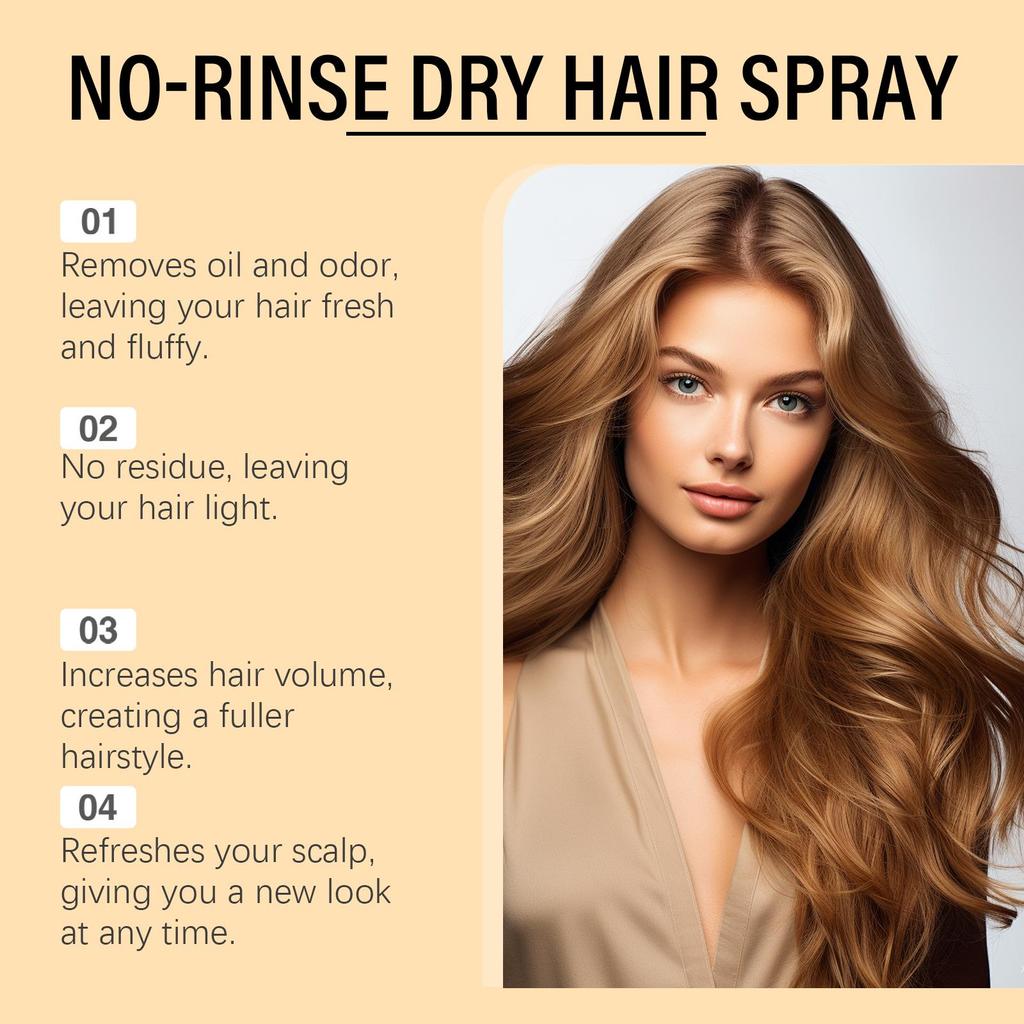 Hoegoa Leave-In Hair Drying Spray Легкий и ароматный, освежающий и не склеивающий волосы несмываемый спрей для быстрого высыхания