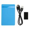 2.5-дюймовый корпус для жесткого диска USB3.0 Plug and Play Мобильный корпус для HDD Внешний адаптер-кейс для HDD для Windows для OS Синий