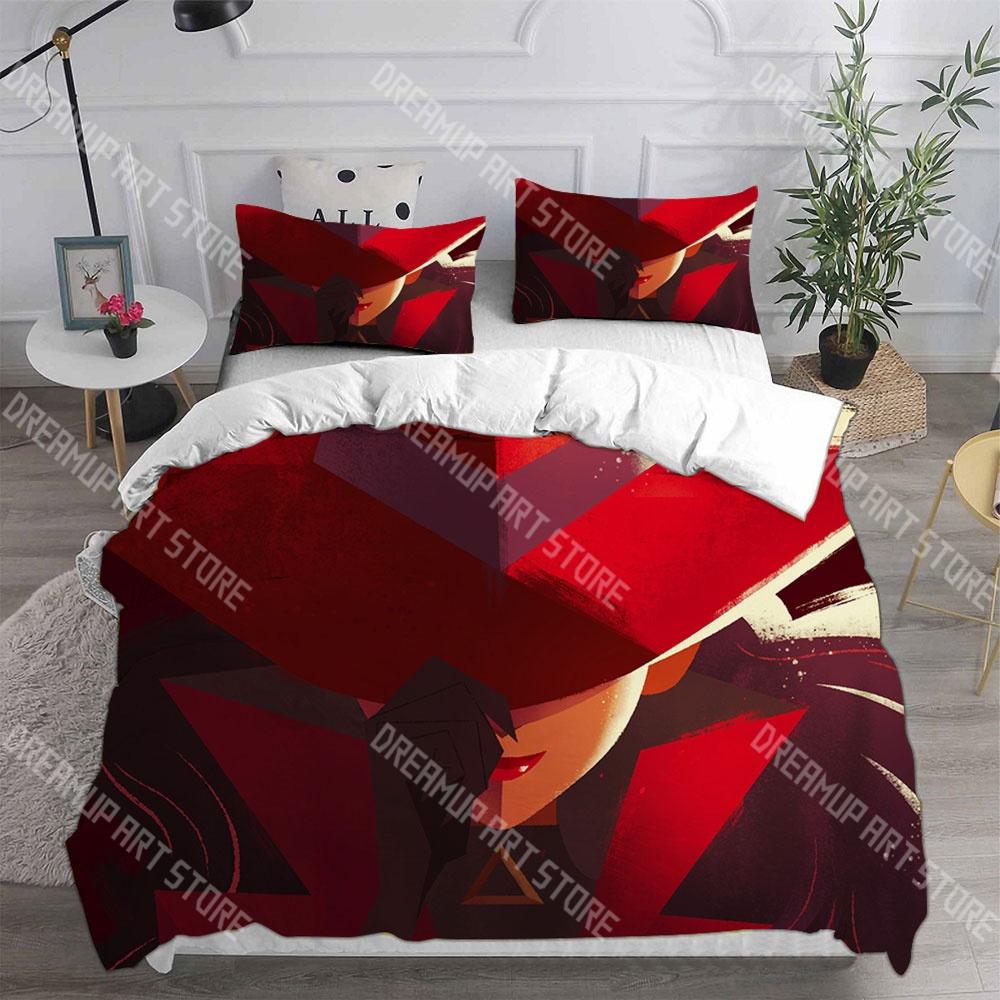 Set Biancheria da Letto Cartone Animato Moda Carmen Sandiego Singolo Gemello Matrimoniale Queen King Size Set Letto Set Copripiumino Set Lenzuola Camera da Letto Bambini