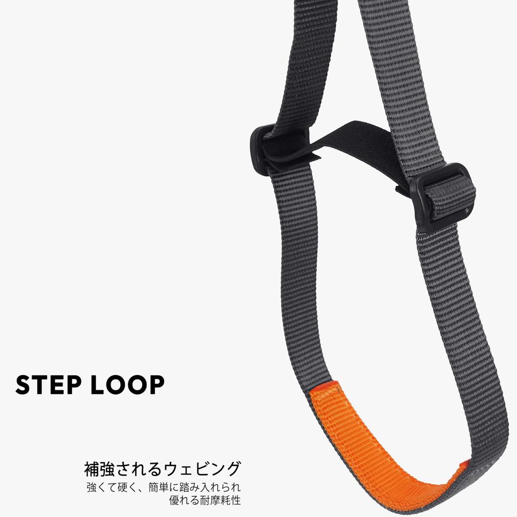 GM CLIMBING Петля для ноги Регулируемая длина Альпинизм Арборист Веревка для лазания