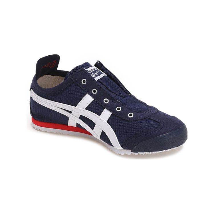 ONITSUKA TIGER Кроссовки без шнуровки Mexico 66 PS Peacoat White Kids Синие 1184A085-400